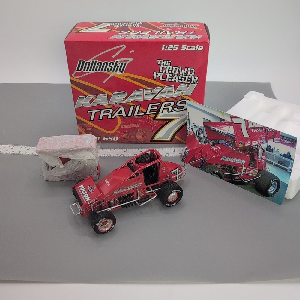 Craig Dollansky Karavan Trailers #7 2007 R R Sprint Car‎ 1/25 Scale Collectible